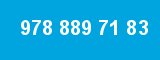 978 889 71 83 978 889 71 83